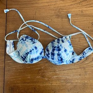 VS Push up Tie Dye Bikini Top